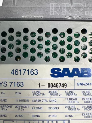 4617163, 7163, 0046749 , artKIM1176 Усилитель Музыкальный Saab 9-3 2 Арт KIM1176, вид 2