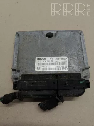 0281010268 , artBTV15466 Блок управления двигателем Opel Zafira A Арт BTV15466, вид 1