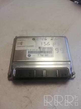 7786887, 0281010205 , artMEG1229 Блок управления двигателем BMW 3 E46 Арт MEG1229, вид 1
