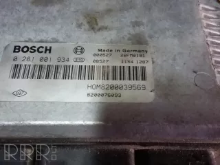 0281001934, hom8200039569 , artKLI8118 Блок управления двигателем Renault Scenic 1 Арт KLI8118, вид 2