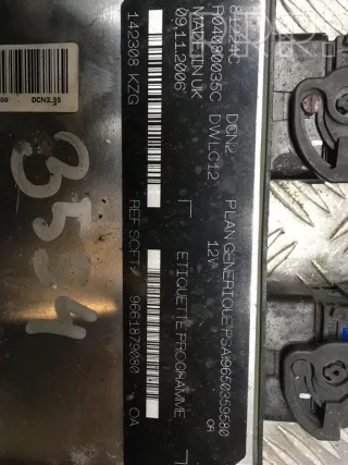 9650359580, 81224c, 142308 , artLIK756 Блок управления двигателем Citroen Berlingo 1 restailing Арт LIK756, вид 2