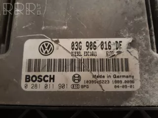 03g906016df, 0281011901, edc16u1 , artOZA40 Блок управления двигателем Volkswagen Golf 5 Арт OZA40, вид 3