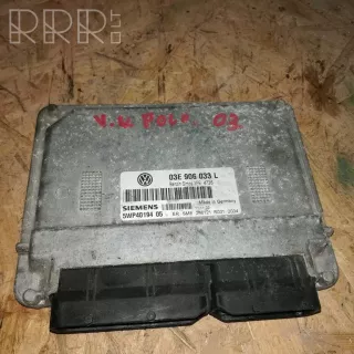 03e906033l , artPTK770 Блок управления двигателем Volkswagen Polo 4 Арт PTK770, вид 1