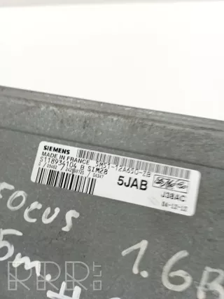 5m5112a650zb, s118934104b , artRTX99121 Блок управления двигателем Ford Focus 2 Арт RTX99121, вид 4
