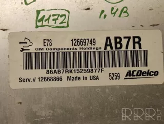 12669749, 12668866 , artDTR40942 Блок управления двигателем Buick Encore Арт DTR40942, вид 3