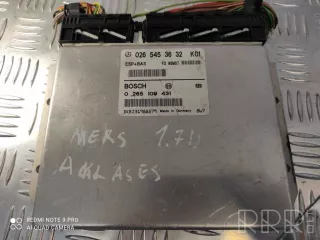 0265453632 , artLOK469 Блок управления ESP Mercedes A W168 Арт LOK469, вид 1