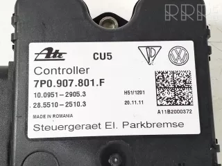 7p0907801f , artEZE3553 Блок ручника (стоячного тормоза) Porsche Cayenne 958 Арт EZE3553, вид 4