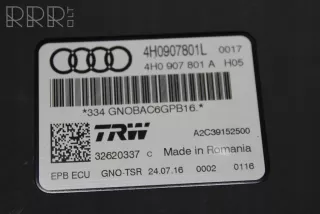 4h0907801l , artMBO1259 Блок ручника (стоячного тормоза) Audi A7 1 (S7,RS7) Арт MBO1259, вид 4