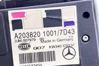 A2038201001 , art11274885 Фонарь салона (плафон) Mercedes C W203 Арт 11274885, вид 2