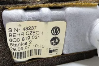 6Q0819031, 48237 , art9750228 Радиатор отопителя (печки) Skoda Roomster 1 Арт 9750228, вид 2