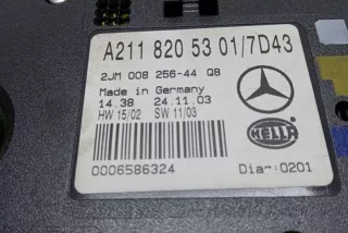 A2118205301, 0006586324, 2JM00825644Q8 , art9751805 Фонарь салона (плафон) Mercedes E W211 Арт 9751805, вид 2