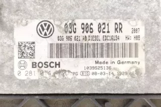 03G906021RR, 03G906021AB, 1039S25136 , art9762161 Блок управления двигателем Skoda Octavia A5 restailing Арт 9762161, вид 5