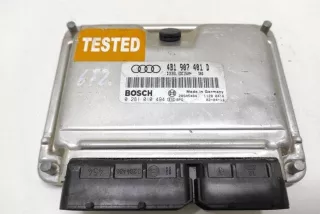 4B1907401D, 0281010494 , art9771917 Блок управления двигателем Audi A6 C5 (S6,RS6) Арт 9771917, вид 1