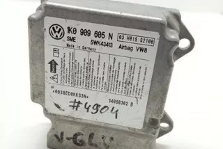 1K0909605N, 5WK43413 , art9786453 Блок AirBag Volkswagen Golf 5 Арт 9786453, вид 1
