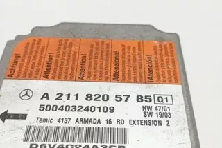 A2118205785, 500403240109 , art9785969 Блок AirBag Mercedes E W211 Арт 9785969, вид 4