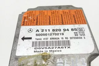 A2118209485, 500501270219 , art9789475 Блок AirBag Mercedes E W211 Арт 9789475, вид 4