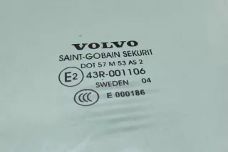 43R001106, DOT57M53AS2, E000186 , art9790339 Стекло двери передней левой Volvo C70 2 Арт 9790339, вид 4
