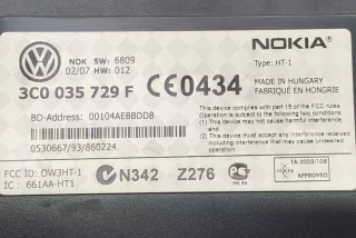 3C0035729F , art7849884 Блок управления телефоном Volkswagen Golf 5 Арт 7849884, вид 6