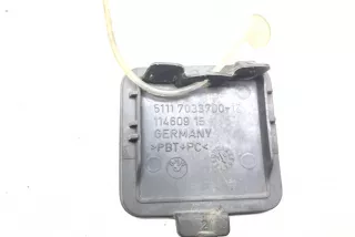 51117033700-12, 668,9 , art9148881 Заглушка (решетка) в бампер задний BMW 5 E60/E61 Арт 9148881, вид 5