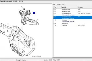 9186726 , art726881 Педаль газа Saab 9-3 2 Арт 726881, вид 4