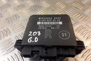 2038206626 , art867077 Блок управления двери задней правой Mercedes C W203 Арт 867077, вид 1