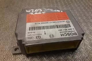 2038207385 , art3056904 Блок AirBag Mercedes C W203 Арт 3056904, вид 1