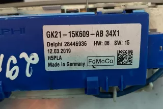 GK2115K609AB , art9618423 Фонарь салона (плафон) Ford Transit Custom Арт 9618423, вид 4