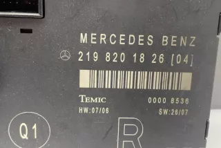 2198201826 , art5424739 Блок управления двери передней правой Mercedes CLS C219 Арт 5424739, вид 2
