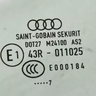 8W0845201 , art600173 Стекло двери передней левой Audi A4 B9 Арт 600173, вид 6