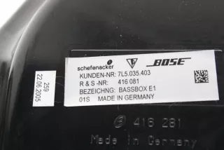 7L5035403 , art5179894 Сабвуфер Porsche Cayenne 955 Арт 5179894, вид 5