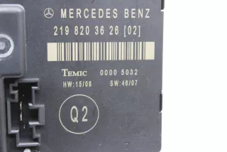 2198203626 , art5569907 Блок управления двери задней правой Mercedes CLS C219 Арт 5569907, вид 3