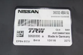 360324BA1A , art9659301 Блок ручника (стояночного тормоза) Nissan Qashqai 2 Арт 9659301, вид 4