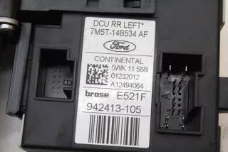 7M5T-14B534-AF , art9727603 Моторчик стеклоподъемника задний левый Ford Kuga 1 Арт 9727603, вид 4