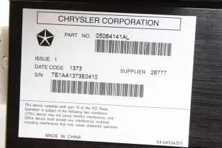 05064141AL , art11163140 Усилитель музыкальный Jeep Compass 1 restailing 2 Арт 11163140, вид 4