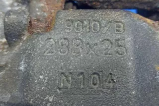 288X25, 9910B, N104 , art8699360 Суппорт передний правый Mercedes B W245 Арт 8699360, вид 2