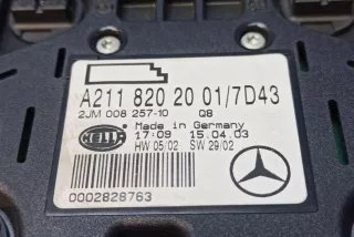 A2118202001, A21182020017D43, 2JM00825710 , art8710764 Фонарь салона (плафон) Mercedes E W211 Арт 8710764, вид 9