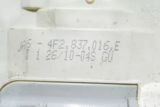 4F2837016E , art499534 Замок двери передней правой Audi A6 C6 (S6,RS6) Арт 499534, вид 3