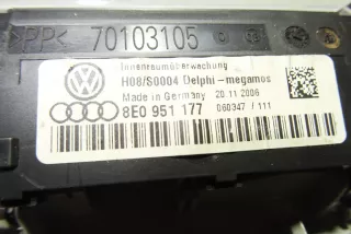 8E0951177 , art5322821 Фонарь салона (плафон) Audi A4 B7 Арт 5322821, вид 3