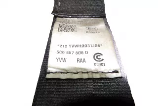 5C6857806D , art5716832 Ремень безопасности задний правый Volkswagen Jetta 6 Арт 5716832, вид 3