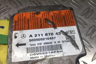A2118704326, 500505210487 , art9625571 Блок AirBag Mercedes E W211 Арт 9625571, вид 2