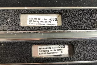 4F9860021, 4F9860022J, 4F9860022, 4F9860021J , art3076099 Дуги на крышу (рейлинги) Audi A6 C6 (S6,RS6) Арт 3076099, вид 9
