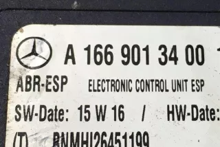 A1669013400 , art8987984 Блок ABS Mercedes ML/GLE W166 Арт 8987984, вид 4