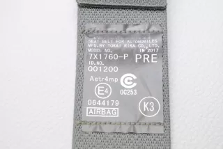 7X1760-P , art3157489 Ремень безопасности передний правый Lexus RX 4 Арт 3157489, вид 12