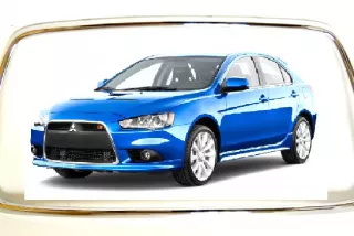 6400B398 , art734871 Решетка радиатора Mitsubishi Lancer 10 Арт 734871, вид 3