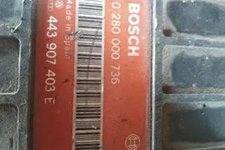 NMZ2069, 443907403E, 0280000736 , art3087569 Блок управления двигателем Seat Toledo 1 Арт 3087569, вид 1