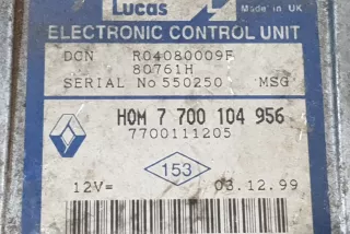 NMZ4748, 7700104956 , art3086785 Блок управления двигателем Renault Clio 2 Арт 3086785, вид 1