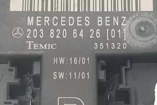 2038206426 , art378816 Блок управления двери передней правой Mercedes C W203 Арт 378816, вид 2