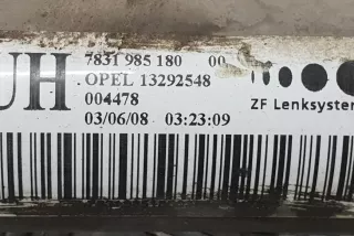 7831985180, 13292548 , art2728494 Рулевая рейка Opel Zafira B Арт 2728494, вид 2