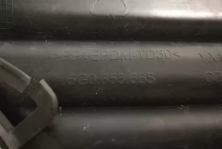 5G0853665 , art764124 Заглушка (решетка) в бампер передний Volkswagen Golf 7 Арт 764124, вид 3