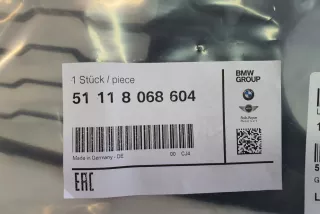 51118068604 , art5667221 Заглушка (решетка) в бампер передний BMW 1 F20/F21 Арт 5667221, вид 4